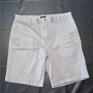 RVCA Men's Light Gray Shorts Week-end Fit size 36